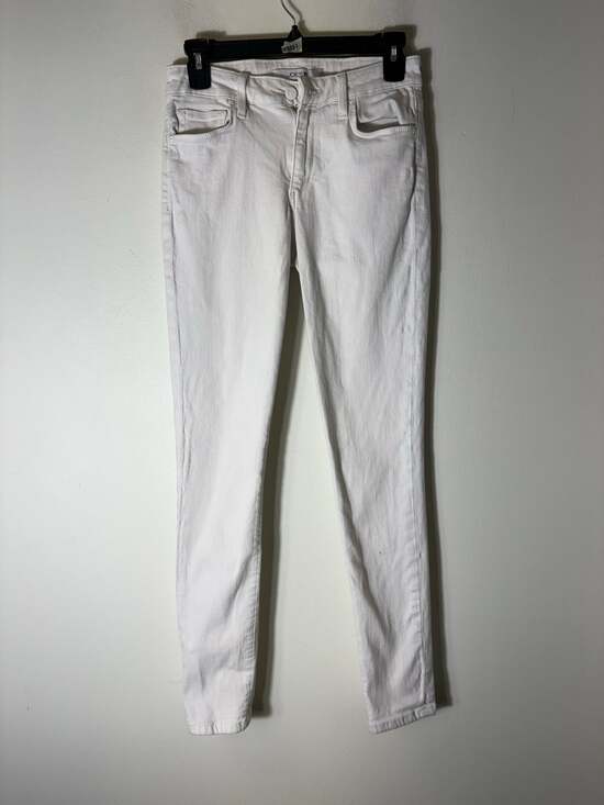 Joe's Jeans Denim - Joe's Jeans White Skinny Ankle Jean Sz 28